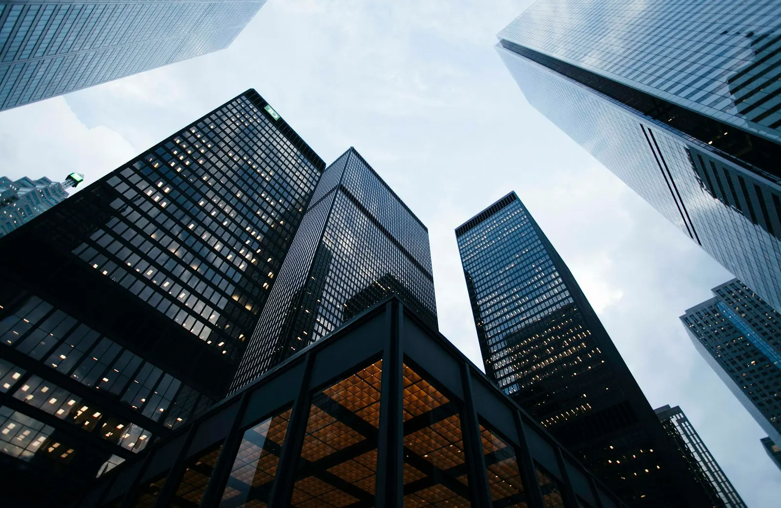 Commercial buildings in York